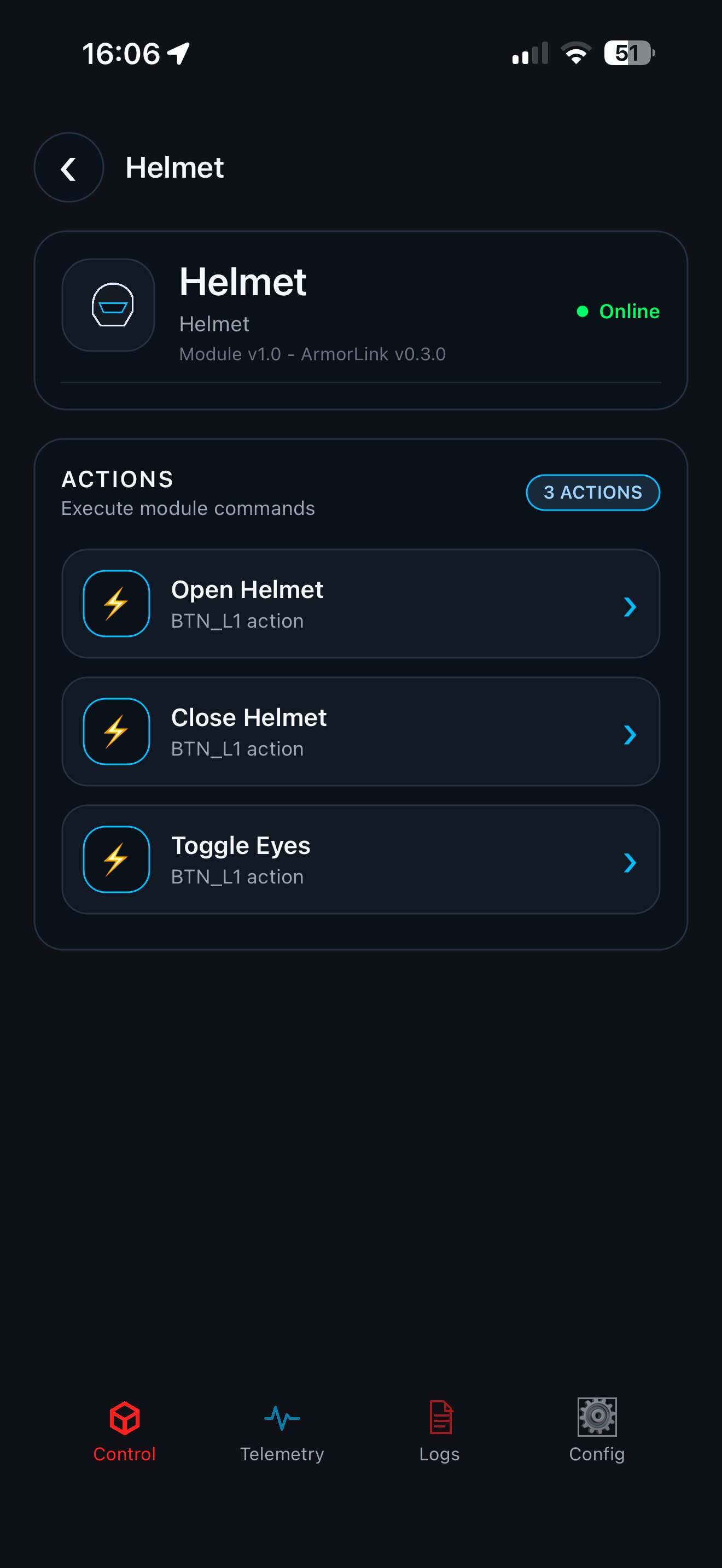 Module Detail screenshot